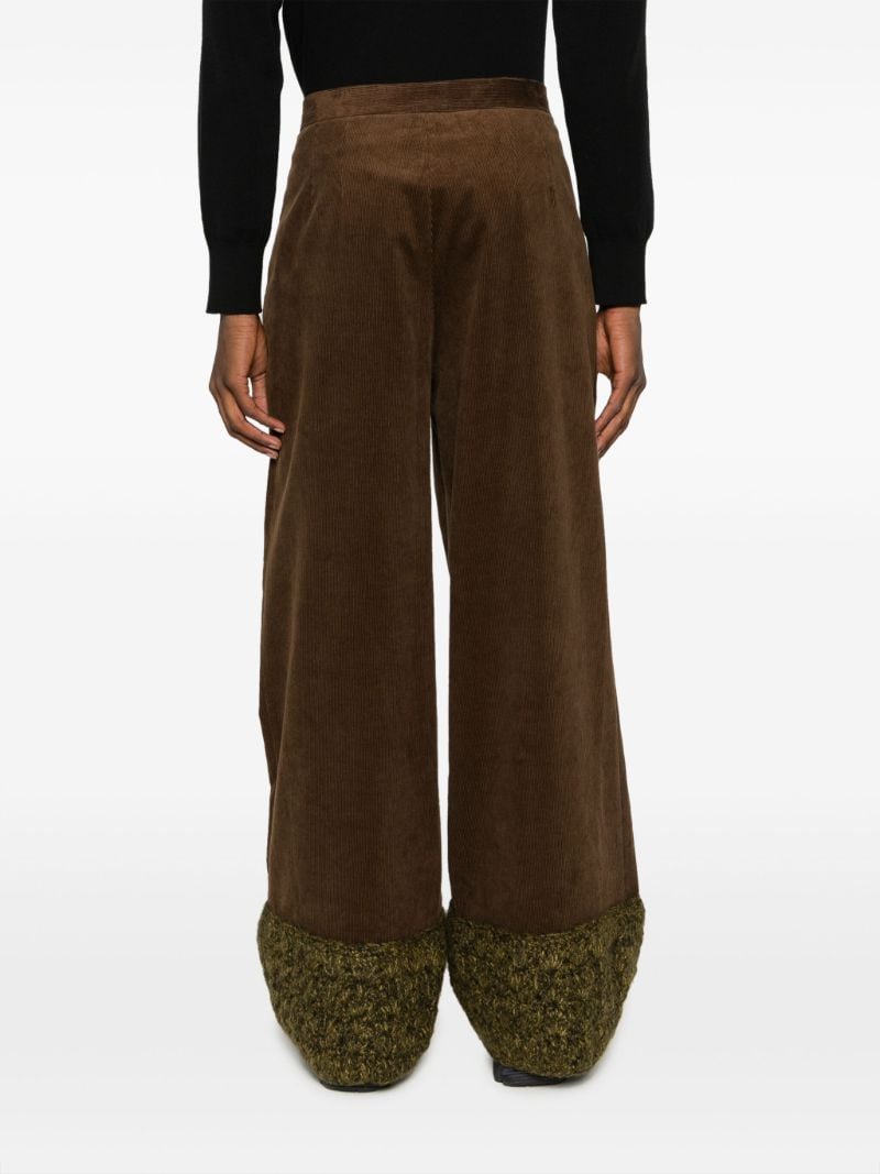 Brown Umfraville Corduroy Wide-leg Trousers
