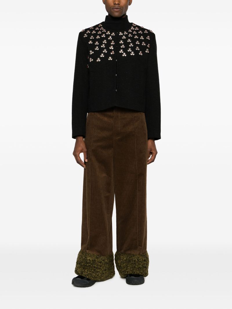 Brown Umfraville Corduroy Wide-leg Trousers