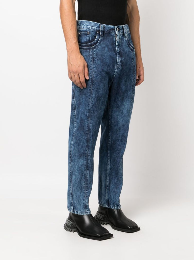 Blue Eltham Slim-cut Jeans