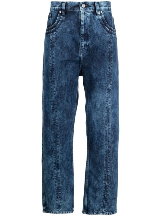 Blue Eltham Slim-cut Jeans