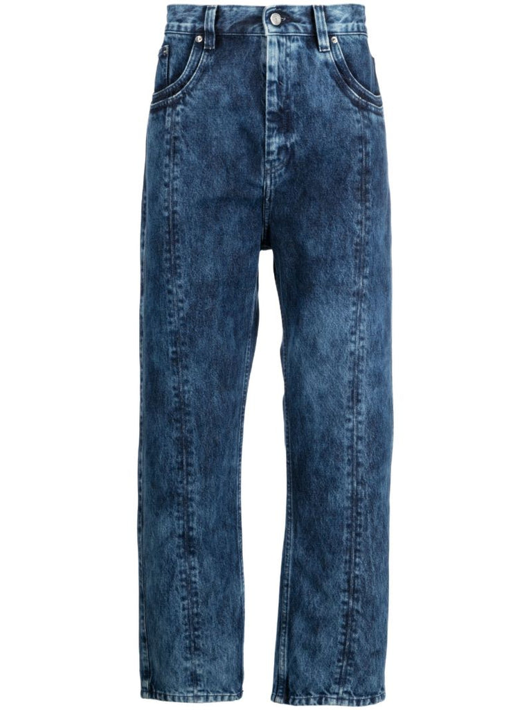 Blue Eltham Slim-cut Jeans