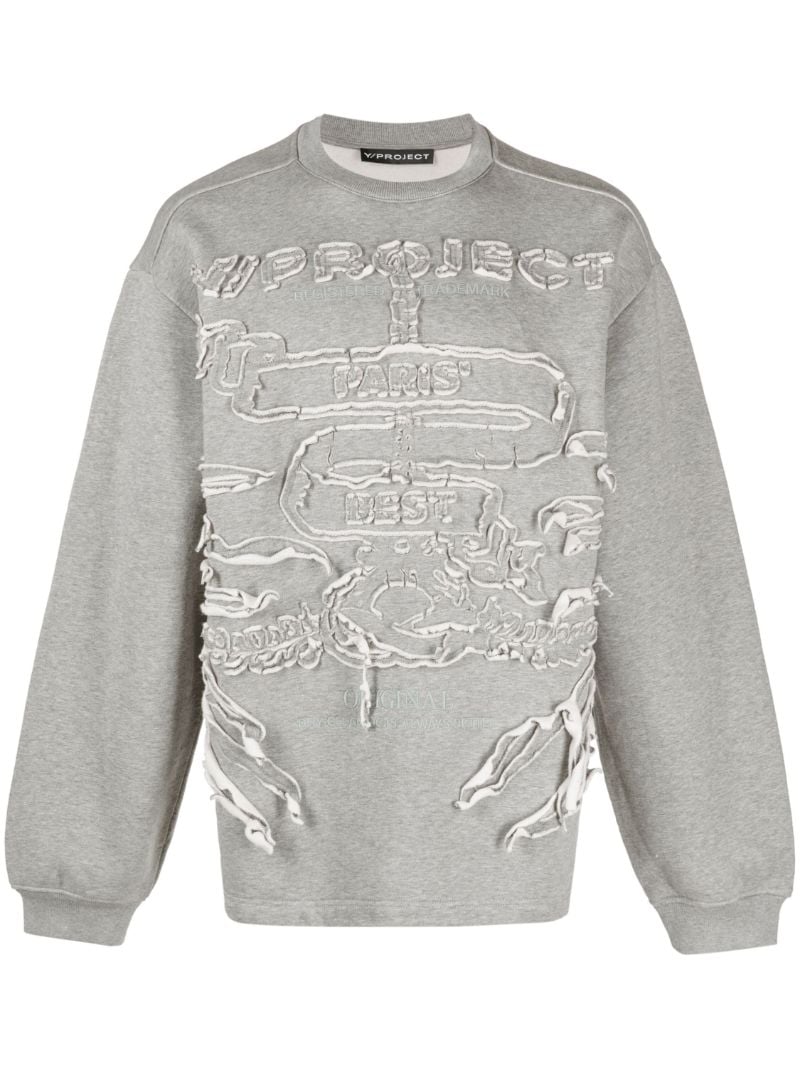 Grey Paris' Best Cotton Sweatshirt
