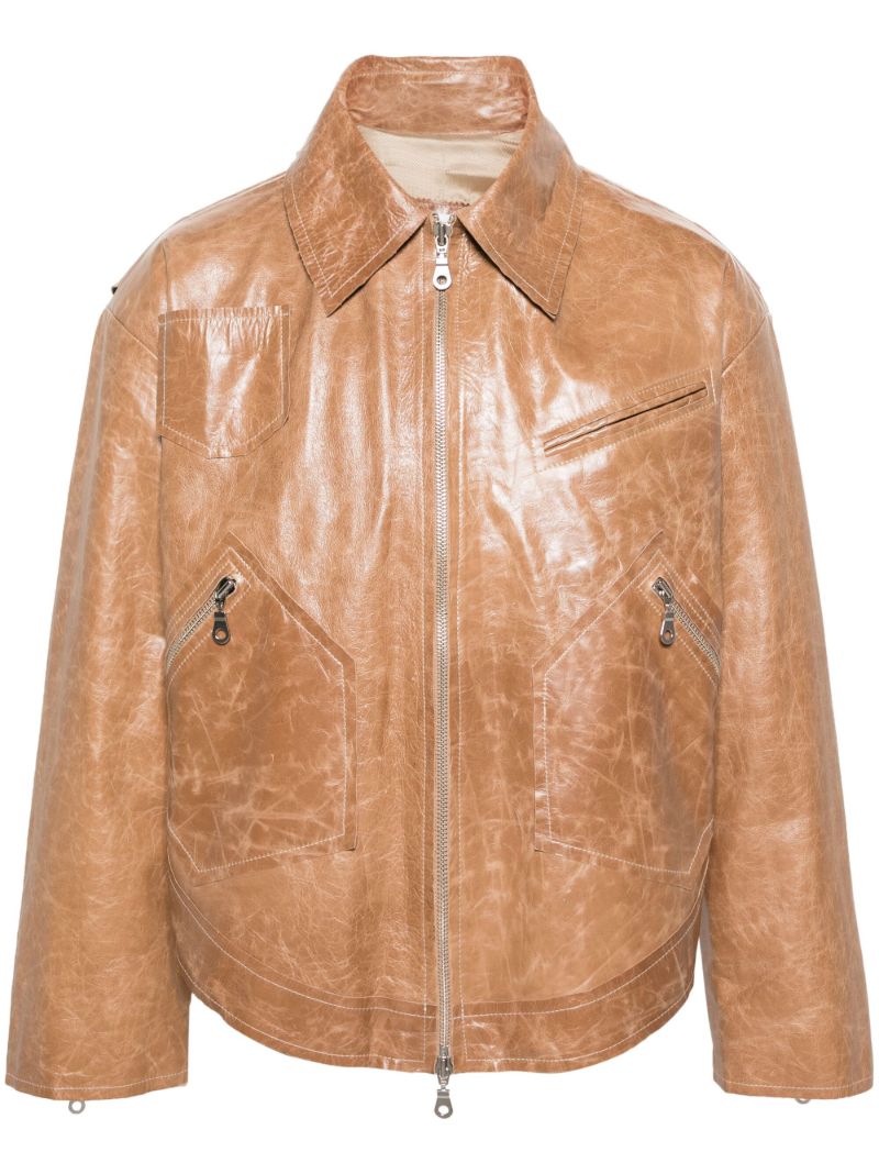 Brown Rider Leather Jacket