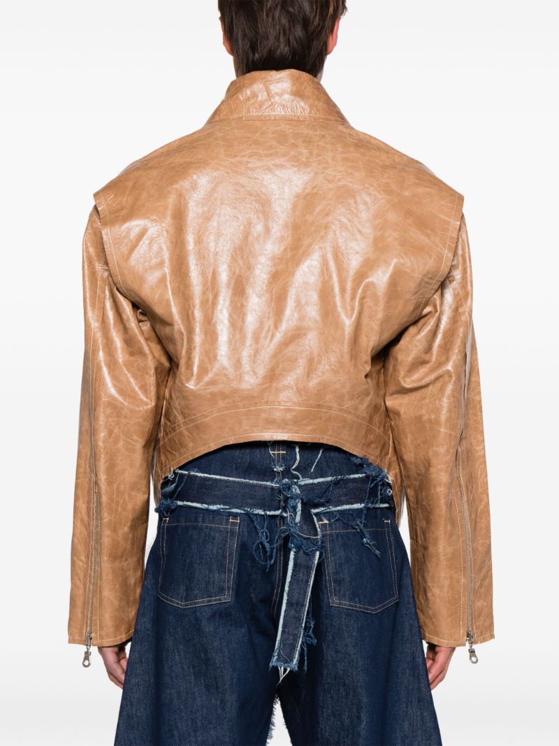 Brown Rider Leather Jacket