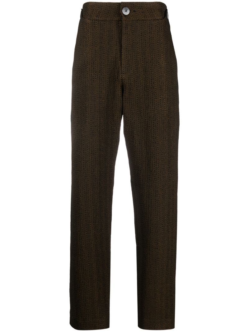Brown Black Prince Trousers