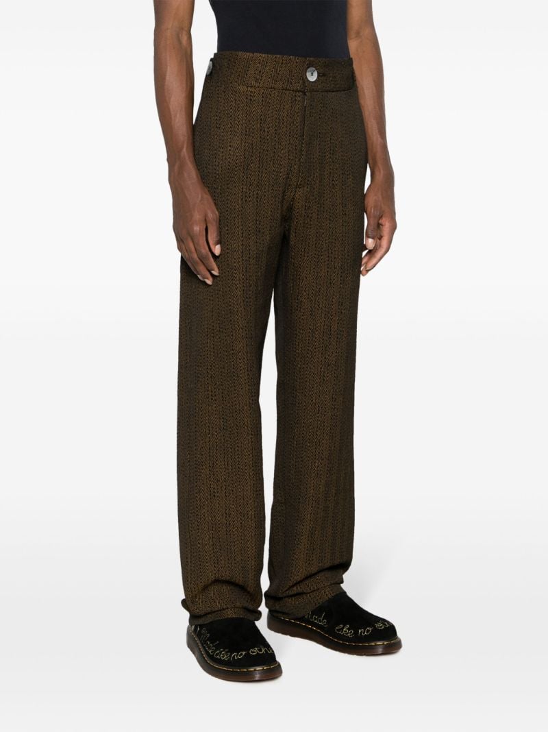 Brown Black Prince Trousers