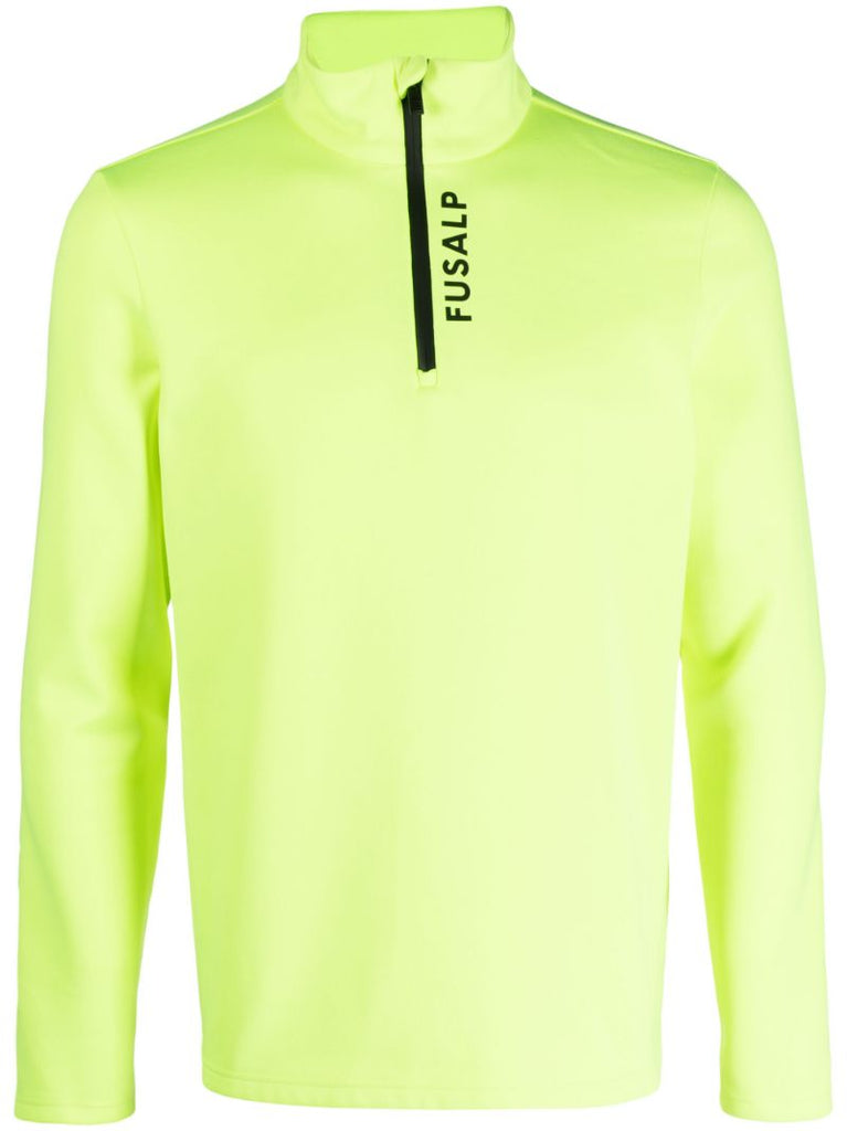 Green Timothy Half-zip T-shirt