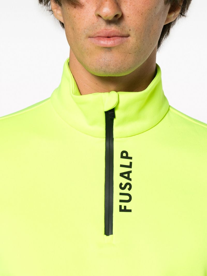 Green Timothy Half-zip T-shirt