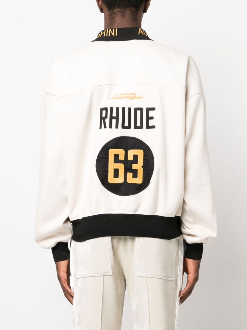 X Lamborghini White Rugby Polo Shirt