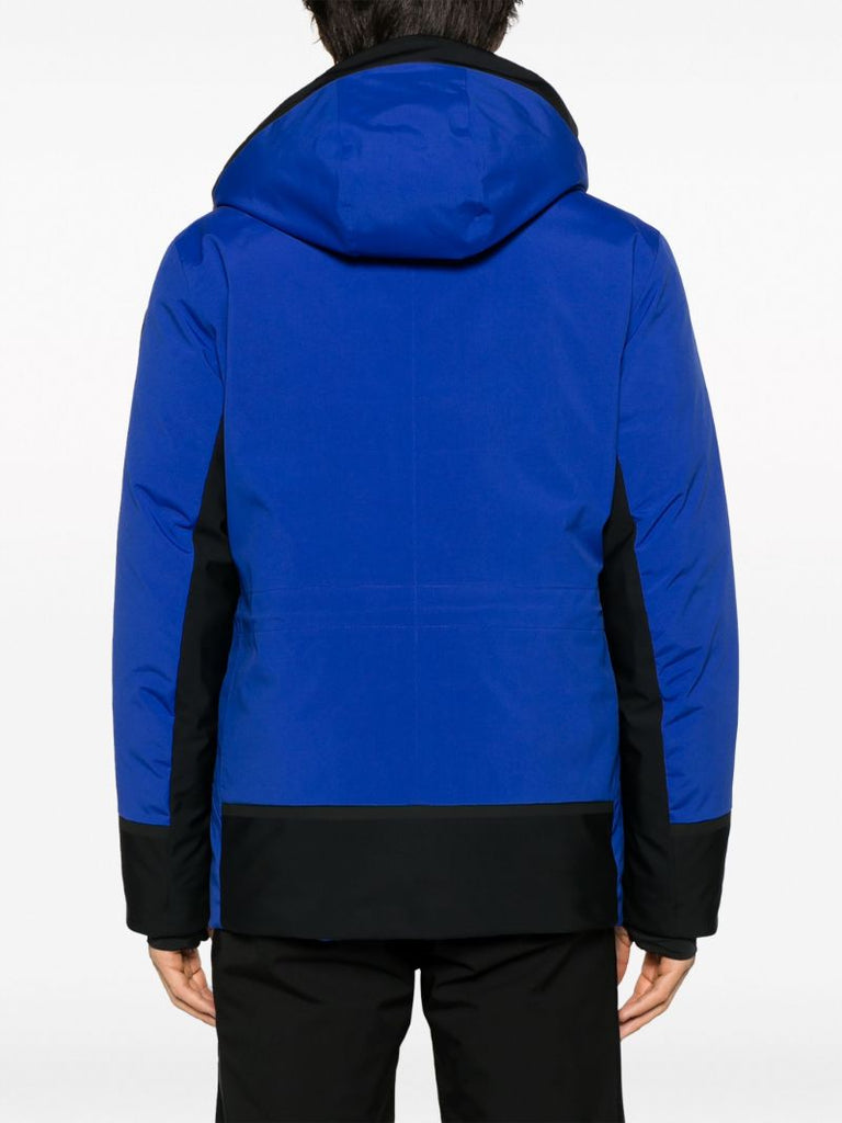 Blue Lyor Hooded Ski Coat