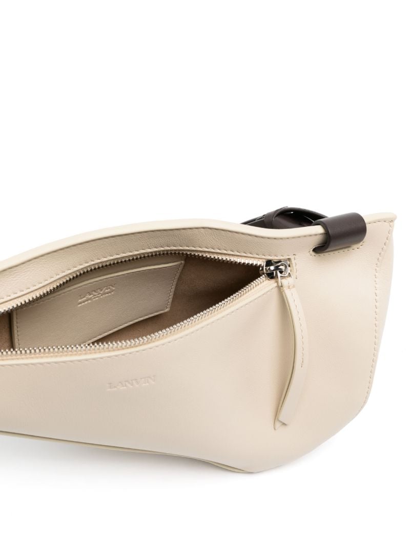 Neutral Leather Belt Bag