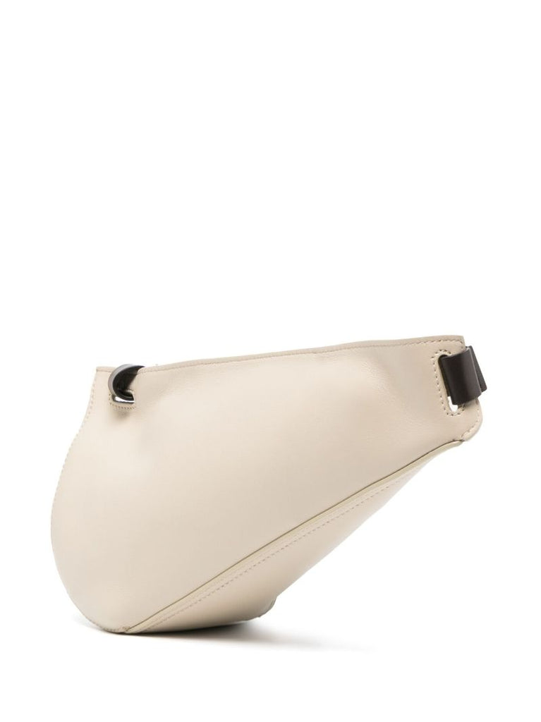 Neutral Leather Belt Bag