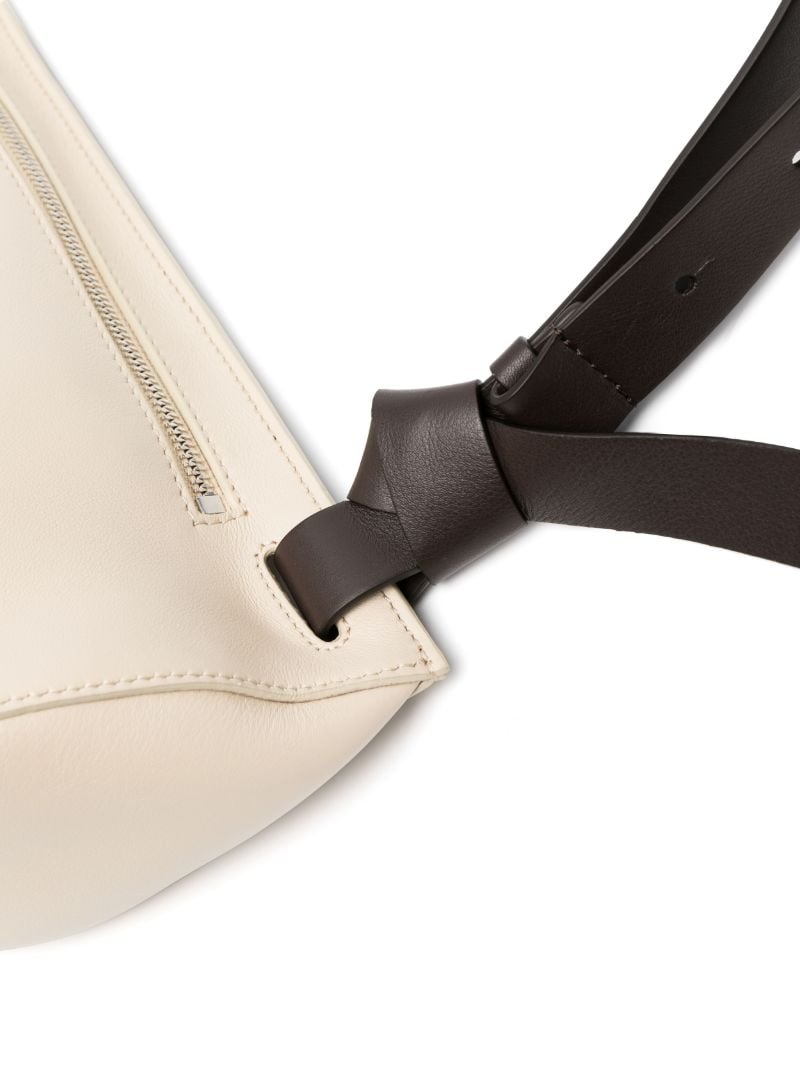 Neutral Leather Belt Bag