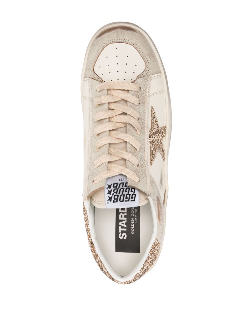 Neutral Stardan Leather Sneakers