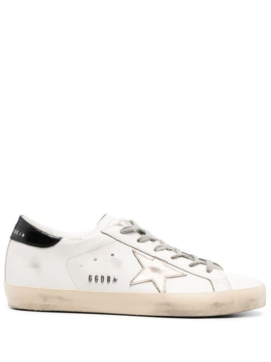 White Super-star Leather Sneakers