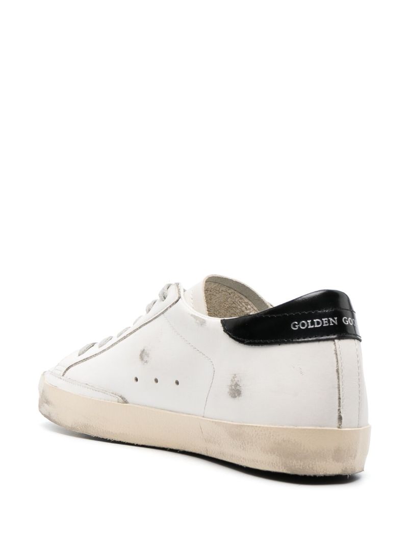 White Super-star Leather Sneakers