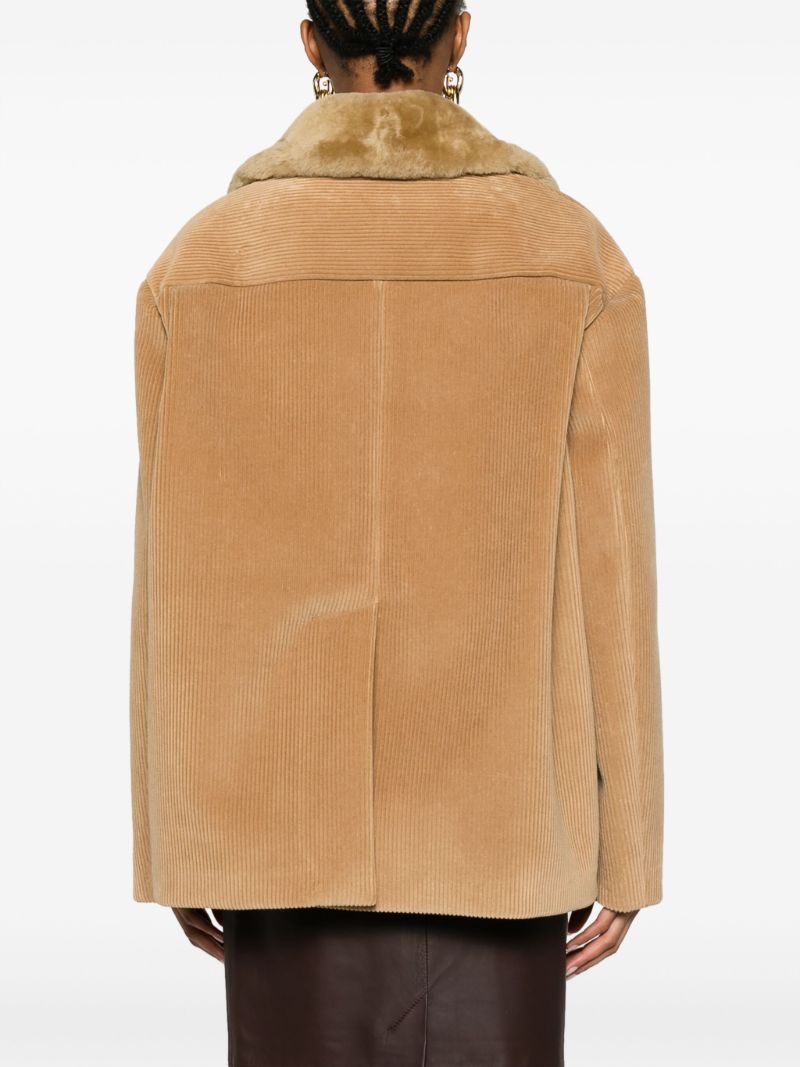 Brown Corduroy Cottonjacket