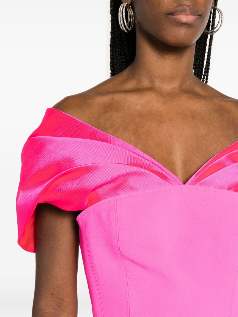 Pink Dakota Off-shoulder Dress