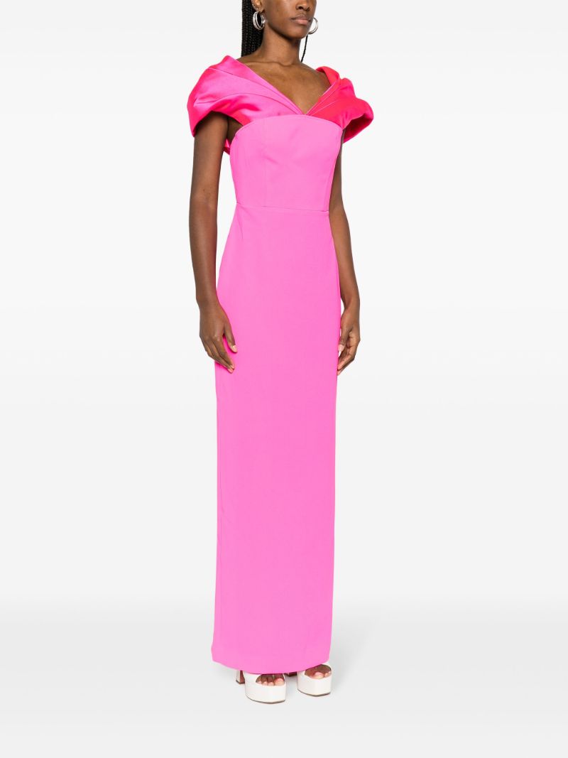 Pink Dakota Off-shoulder Dress