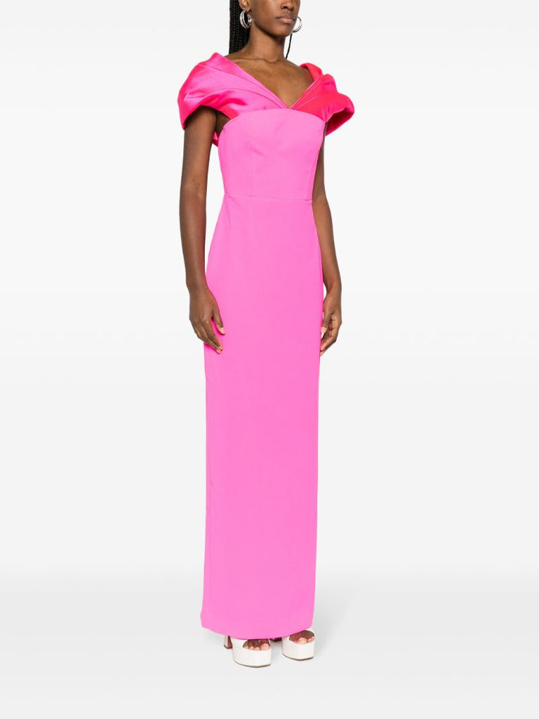 Pink Dakota Off-shoulder Dress