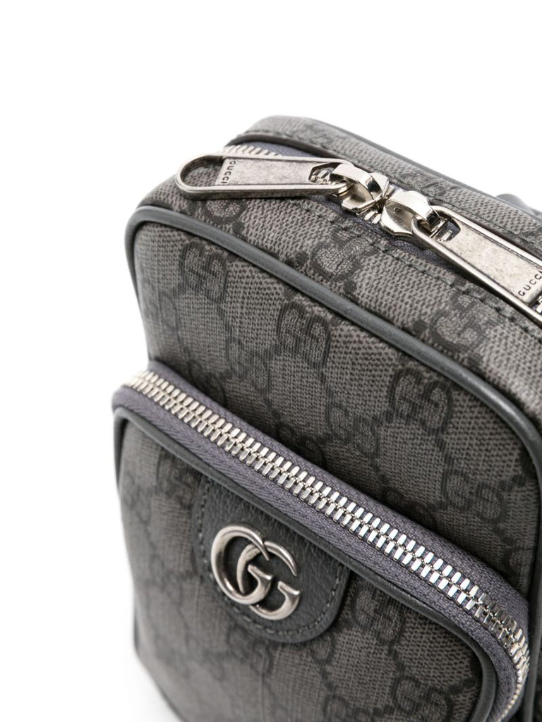 Grey Ophidia Mini Gg Belt Bag
