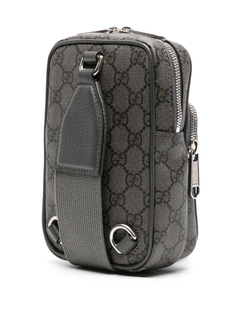Grey Ophidia Mini Gg Belt Bag