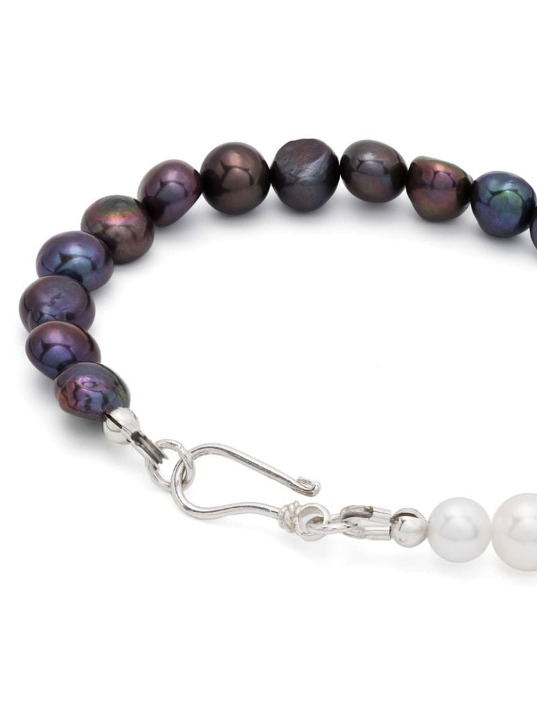 Sterling Silver Pearl Bracelet
