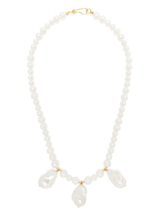 Gold-plated Pearl Necklace