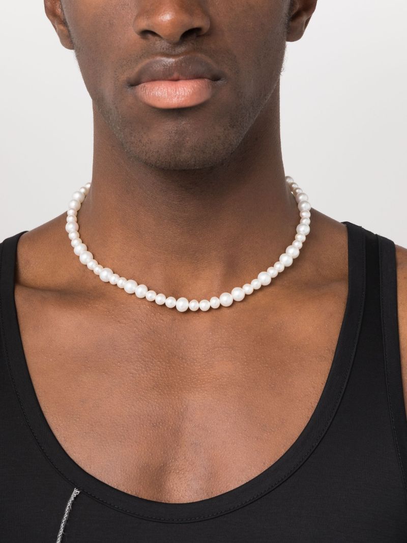 Gold-plated Pearl Necklace