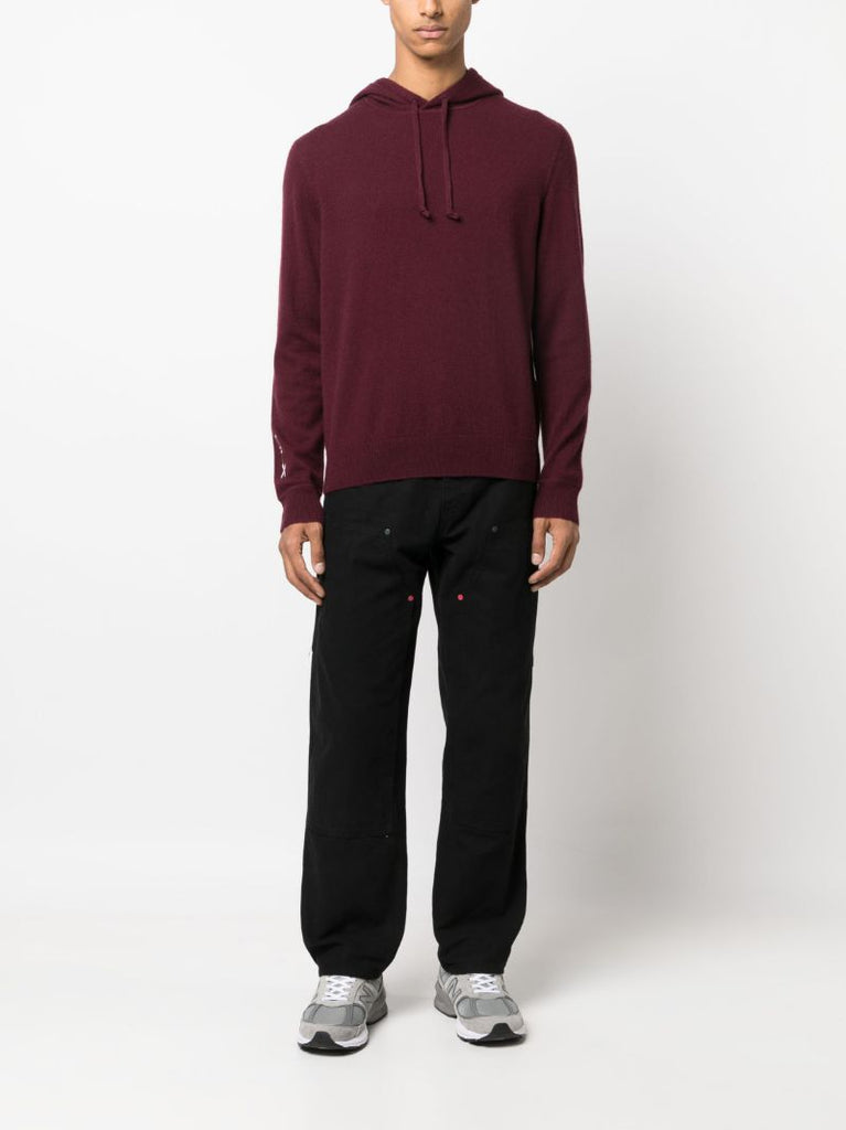 Red Golf Cashmere Hoodie