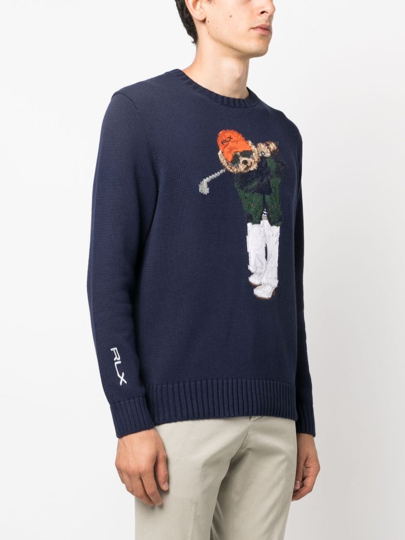 Blue Golf Coolmax Cotton-blend Sweater