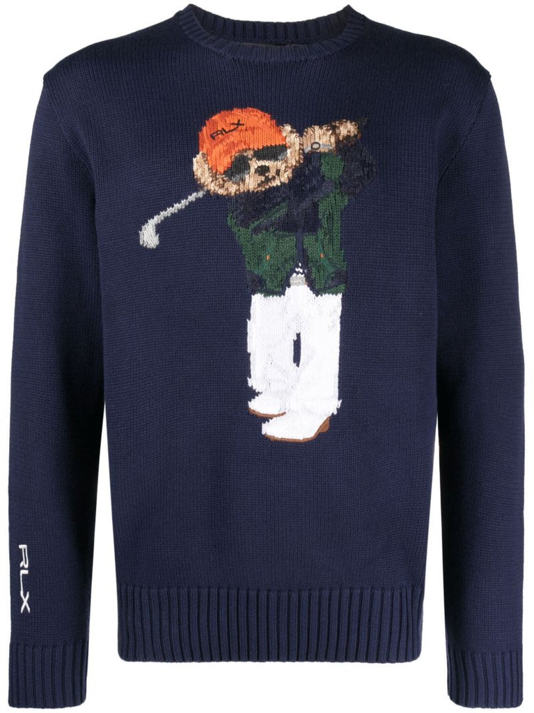Blue Golf Coolmax Cotton-blend Sweater
