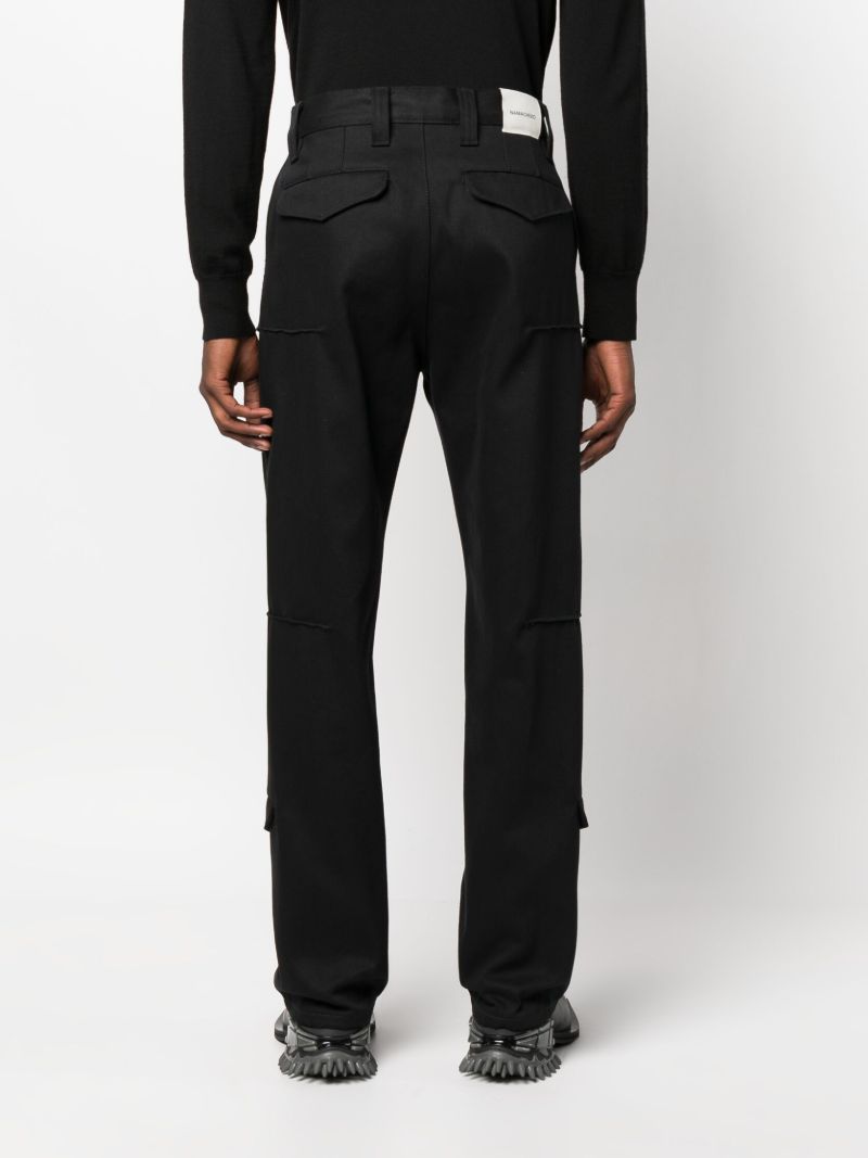 Blue Damnonia Straight-leg Trousers