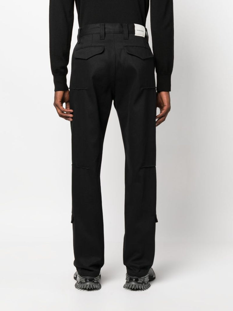 Blue Damnonia Straight-leg Trousers