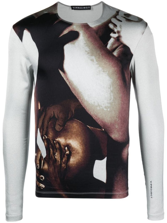 Black Body Collage T-shirt