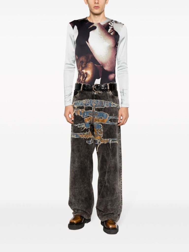 Black Body Collage T-shirt