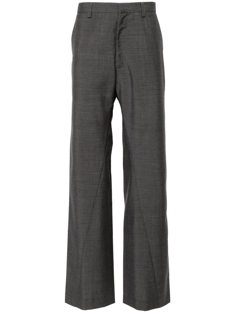 Grey Benz Tailored Trousers