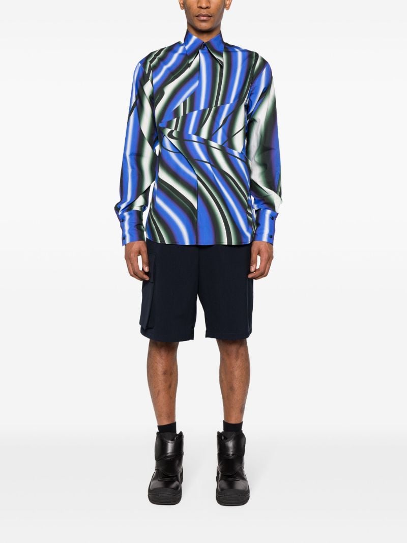 Blue Trip Graphic-print Shirt