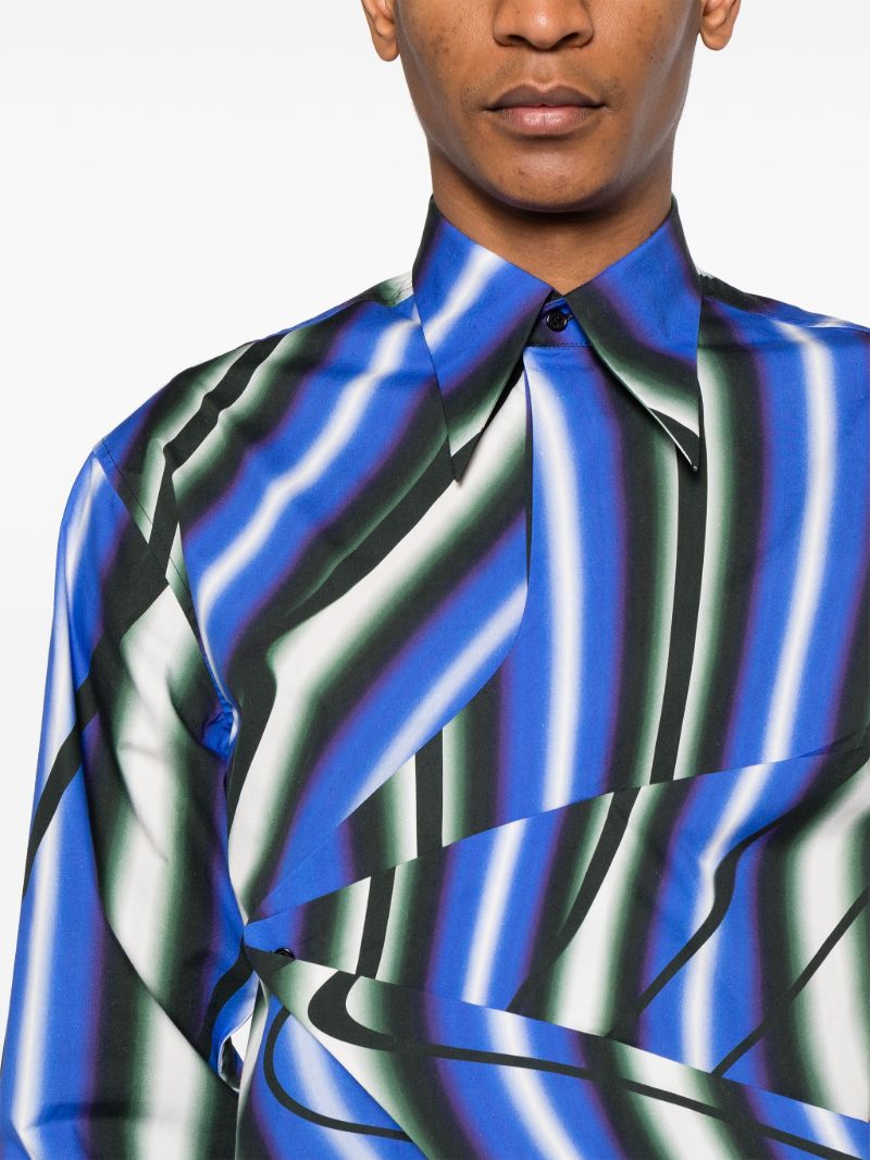 Blue Trip Graphic-print Shirt