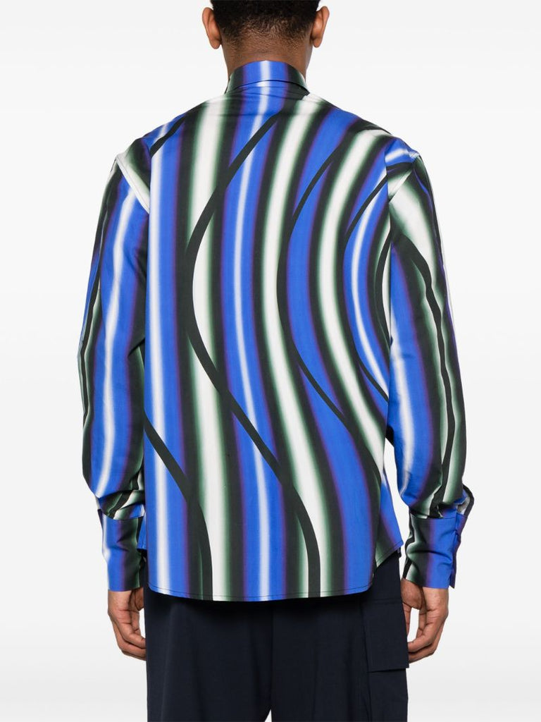 Blue Trip Graphic-print Shirt