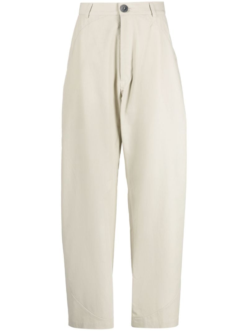 Neutral Wide-leg Trousers