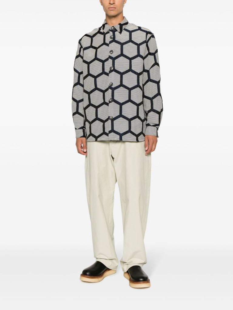 Neutral Wide-leg Trousers