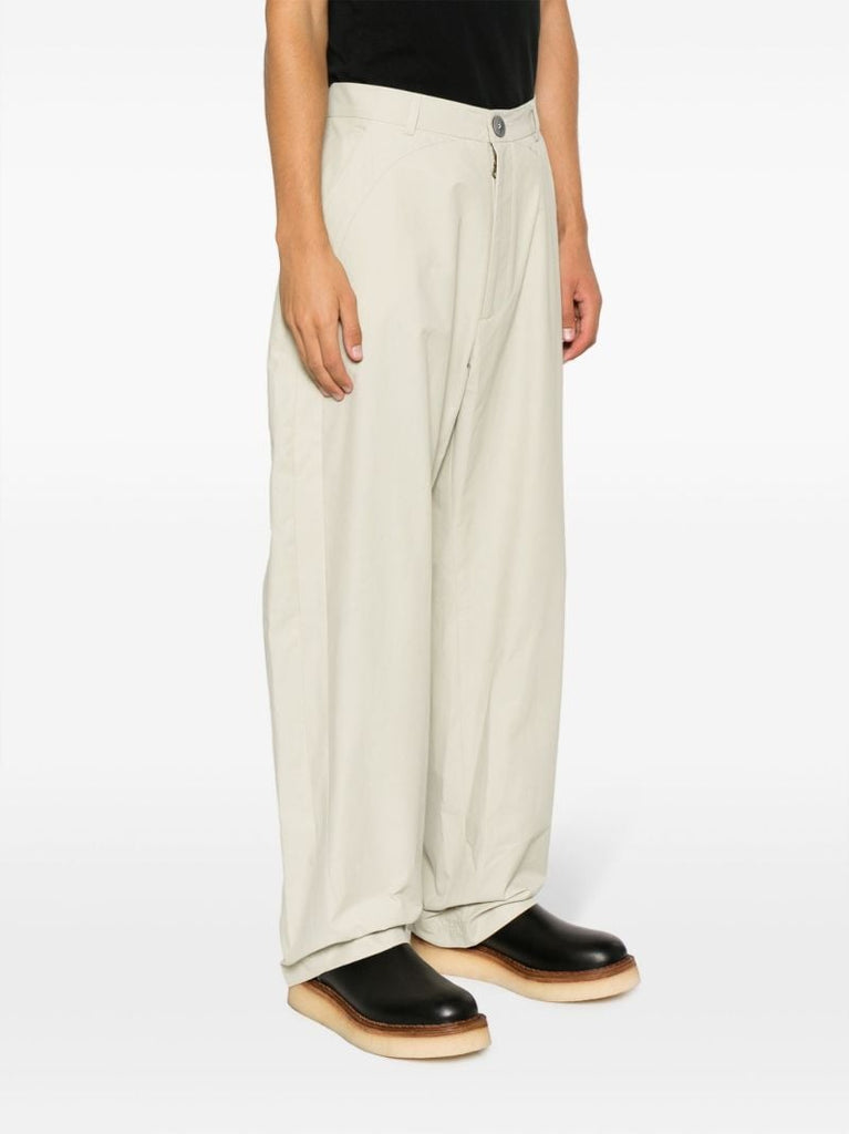 Neutral Wide-leg Trousers