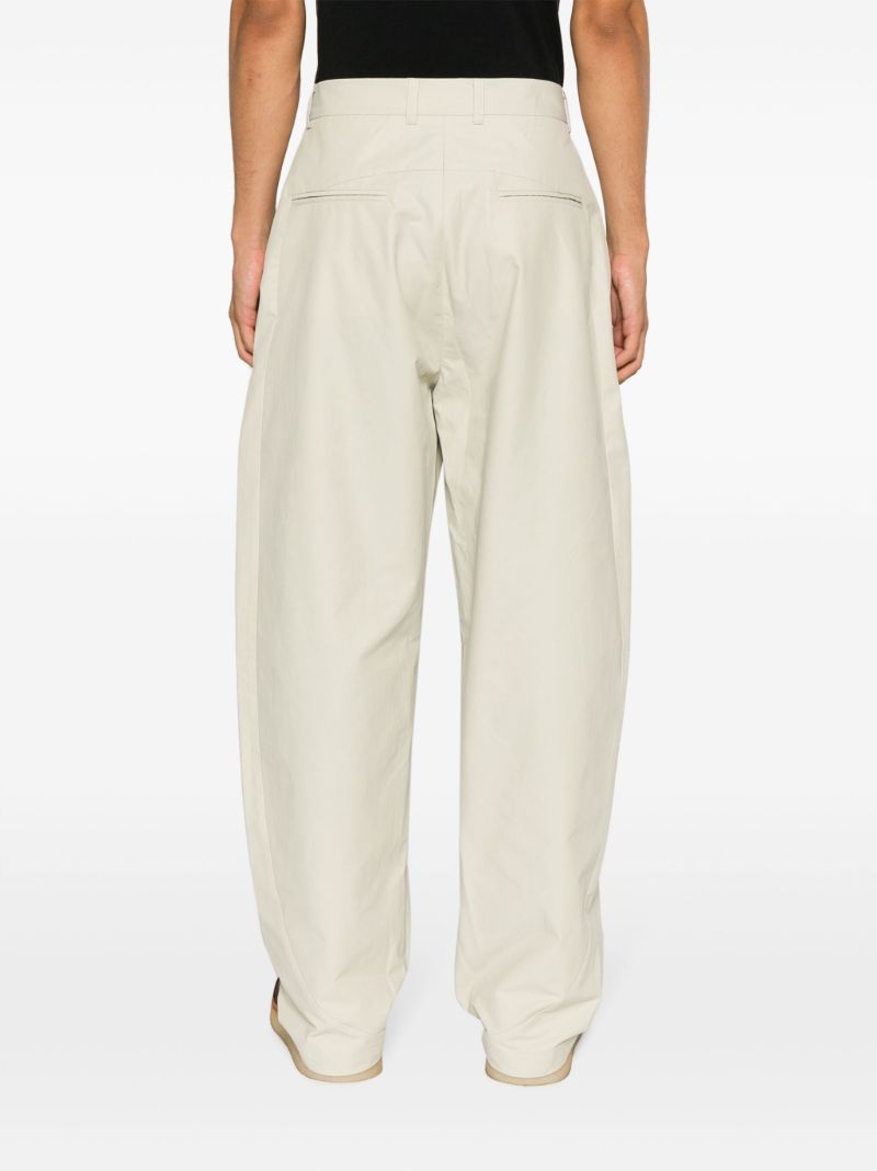 Neutral Wide-leg Trousers