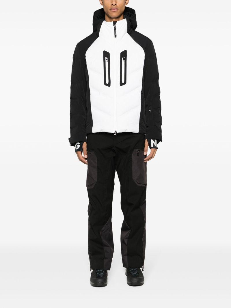 Black Trace Padded Ski Trousers