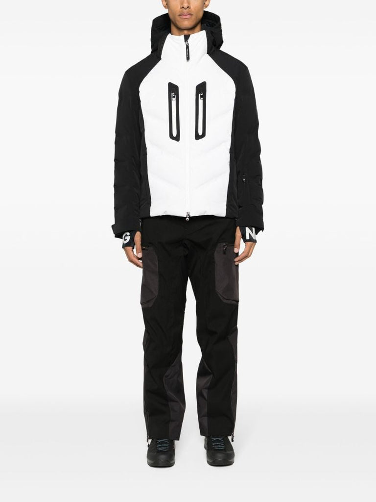 Black Trace Padded Ski Trousers