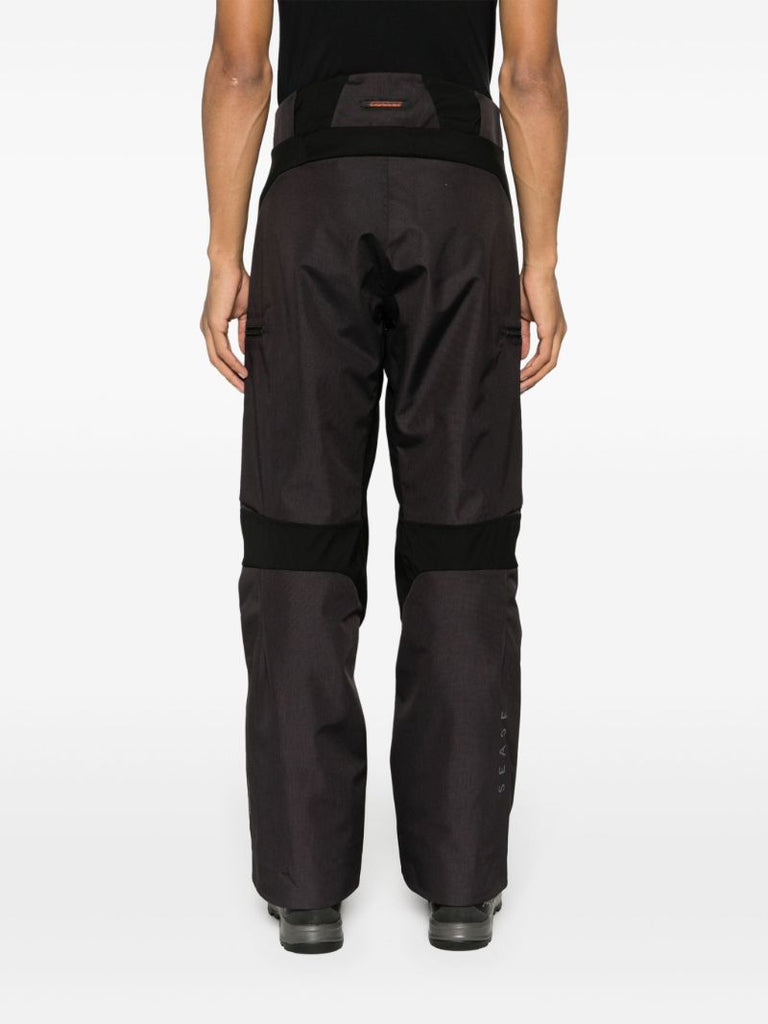 Black Trace Padded Ski Trousers