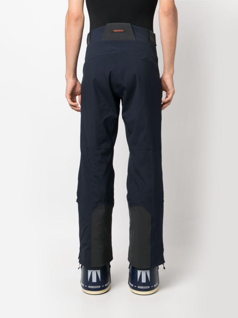 Blue Flared Ski Pants