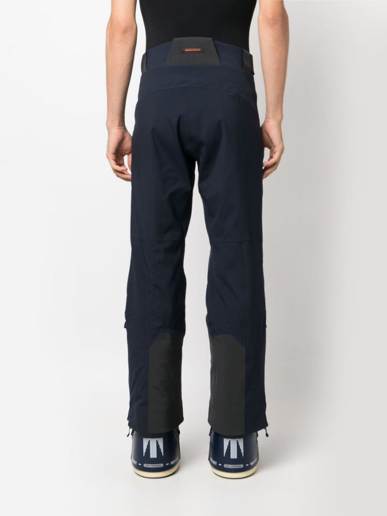 Blue Flared Ski Pants