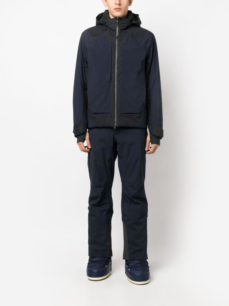 Blue Flared Ski Pants